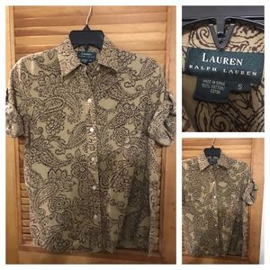 Classic Ralph Lauren casual wear s/s button-down